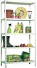 SimonRack Schwerlastregal, Lagerregal, 180 x 80 x 40 Metallregal, Kellerregal, Biegestelle 100 kg, 5 Fachböden, Weiss - Comfort Bild 5
