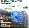 Best Sporting Fußballtor mit Torwand 5 Schusslöcher (Set), sehr stabil, 213x152 cm Bild 2