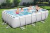 Power Steel™ Frame Pool, Lichtgrau, 404 x 201 x 100 cm Bild 2