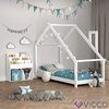 Kinderregal Luigi Weiß 72 x 79 cm Ohne Faltboxen Vicco Bild 2