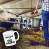 speecheese Tasse Traktor Kaffeebecher mit Spruch Kindheitsträume Für immer fahren Bild 3