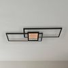 Lindby Deckenleuchten Emiljan, LED, Metall, Schwarz warmweiß IP20, LED 36,5 W gesamt, warmweiß Bild 2