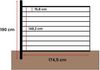 Vente-unique - PALIZO Zaun und Sichtschutz VerbundwerkstoffMetall GrauBraun - B 2 cm x H 148 cm x L 176 cm Bild 4