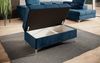 Beistellhocker Dream mit Stauraum Blau Bild 4