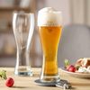 GRAVURZEILE Bierglas Leonardo Weizenglas mit Gravur - Bester Papa der Welt, Glas, Geschenk für Männer - Vatertagsgeschenk - 0,5l Weizenbierglas Bild 2
