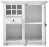 Lomadox Wohnzimmer-Set WINGST-61, (Mega-Spar-Set, 5-St, 5-tlg), inkl. Couchtisch Landhaus-Stil Pinie weiß Nb. Stellmaß Vitrine 63 cm Bild 4
