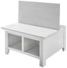Lomadox Wohnzimmer-Set WINGST-61, (Mega-Spar-Set, 5-St, 5-tlg), inkl. Couchtisch Landhaus-Stil Pinie weiß Nb. Stellmaß Vitrine 63 cm Bild 5