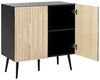 Sideboard DALCROSS Holz 80 cm Heller Holzfarbton Bild 5