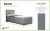 PANDA MÖBEL GmbH Boxbett Reve, 90x200, 100x200, 120x200, Boxbett mit Bettkast und Topper Bild 3