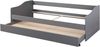 Sofabett Kinderbett MALTE grau mit Schublade 90 x 200 Kiefer massiv Bild 4
