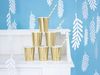 partydeco Becher, Papier, Pappbecher 220ml Einweg 6er Set Gold Bild 5