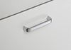 Highboard Porto / Piolo, Holzwerkstoff, Metall, Weiß, 30 x 91 x 33 cm Bild 5