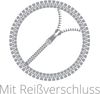 Müskaan - 2 teilig Renforcé Uni Bettwäsche mit Kopfkissen Garnitur, Reißverschluss - für Allergiker geeignet, atmungsaktiv, Grau, 135x200 / 80x80 cm, 100% Baumwolle Bild 5