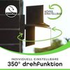Lutec Cuba 5193801118 LED Aussenwandleuchte 2-flammig ECO Light anthrazit Bild 5