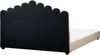 Wasserbett Samtstoff VINCENNES 180 x 200 cm Taupe Bild 5