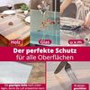 DecoHomeTextil Heimtextilmanufaktur Tischdecke Transparent Schutzfolie Folie leicht mattiert Abgeschrägte V-Kante, robust, reißfest, schalldämmend Bild 2