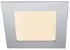 Heitronic Nr. 23301-HE LED Panel Toulouse 184mm Eckig silber 3000K IP44 Bild 2