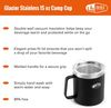 GSI Outdoors Stahl-Tasse 18/8 444 ml schwarz Bild 2