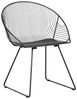 Metallstuhl schwarz 2er Set AURORA Bild 4