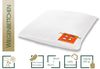 HANSKRUCHEN® Maxi und Moritz Kinderwagenkissen 80x80 cm - Made in Germany Babydecke für Kinderwagen aus 100% Baumwolle - 90% Daunen / 10% Federn - Allergiker geeignet Bild 2