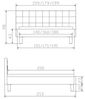 Hasena Dream Pronto Noemi Polsterbett 180x200 Wildbuche natur, geölt 327-Pepe beige Bild 3