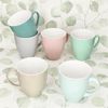 MamboCat Becher MamboCat MAI 6x Jumbobecher Set Keramik Pastellfarben Tee Kakao Kaffee, Keramik Bild 3