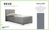 PANDA MÖBEL GmbH Boxbett Reve, 90x200, 100x200, 120x200, Boxbett mit Bettkast und Topper Bild 3