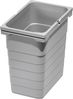 SO-TECH® Mülltrennsystem Ninka Abfalltrennsystem eins2vier 50 L KB 600 mm, alugrau, Höhe 310 mm Bild 3
