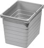 SO-TECH® Mülltrennsystem Ninka Abfalltrennsystem eins2vier 50 L KB 600 mm, alugrau, Höhe 310 mm Bild 5