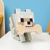 Paladone GloBuddies 3D-Farbwechsel-Licht Wolf aus Minecraft, offiziell lizenziertes LED-Nachtlicht, Tippen zum Ändern der Farbe, Gaming-Fanartikel, batteriebetrieben Bild 4