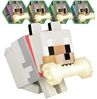 Paladone GloBuddies 3D-Farbwechsel-Licht Wolf aus Minecraft, offiziell lizenziertes LED-Nachtlicht, Tippen zum Ändern der Farbe, Gaming-Fanartikel, batteriebetrieben Bild 3