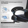 GTPLAYER Gaming-Stuhl Bürostuhl mit Massagefunktion, Fußstütze, Kopfstütze (Packung), Ergonomischer Gamer Stuhl Maximale Belastung 150 kg, 360° drehbar Bild 5