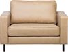 Sessel Lederoptik beige SAVALEN Bild 4