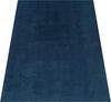 Paco Home Waschbarer Teppich Wohnzimmer Schlafzimmer Kurzflor rutschfest Flauschig Weich Moderne Einfarbige Muster, Grösse:140x200 cm, Farbe:Navy-Blau Bild 5