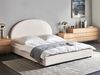 Wasserbett Bouclé VAUCLUSE 160 x 200 cm Cremeweiß Bild 2