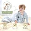 Mama Cheetah Baby Schlafsack mit Ärmeln, 0.5 TOG Bio-Baumwolle Wearable Blanket und Zwei-Wege-Reißverschluss, Swaddle Transition Long Sleeve Sleep Sack für Neugeborene to Kleinkind, 6-12 Monate Bild 2