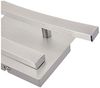 Briloner Leuchten – LED Deckenleuchte, geschwungene Deckenlampe, 2-flammig, 2x6W, warm weißes Licht, 55. 4 cm, aluminiumfarbig Bild 2