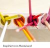 Ehrenkind Badorganizer Buntstifthalter aus Massivholz nach Montessori, Kinder (1 St, Schreibtischorganizer), aus FSC® zertifizierten Holz Bild 4