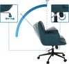 hjh LIVING Drehstuhl Home Office Bürostuhl SOLAO LIFE Stoff (1 St), Schreibtischstuhl Drehstuhl ergonomisch Bild 4