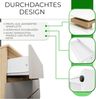 CDF MALWA M6 120 | KOMMODE MIT 6 SCHUBLADEN | Eiche Artisan Kaschmir | 120 cm Bild 4