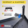 PROREGAL® Tritthocker klappbar Kunststoff -Trittfläche 18x48x31cm Traglast 150kg Schwarz Bild 3