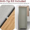 Bath Vida Priano Badezimmerschrank mit 4 Schubladen, 1 Tür, freistehend, grau, Aufbewahrungseinheit aus Holz, Grey Bathroom 4 Drawer 1 Door Cabinet Bild 4