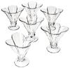 MamboCat Eisschale 6x KLOVER Eisbecher mit Fuß 150ml, Glas Bild 2