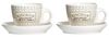 Ritzenhoff & Breker Tasse Ritzenhoff 4er Set Retro Kitchen Espressotasse 80ml Untertasse, Porzellan Bild 4