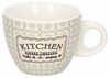 Ritzenhoff & Breker Tasse Ritzenhoff 4er Set Retro Kitchen Espressotasse 80ml Untertasse, Porzellan Bild 5