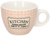 Ritzenhoff & Breker Tasse Ritzenhoff 4er Set Retro Kitchen Espressotasse 80ml Untertasse, Porzellan Bild 3