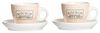 Ritzenhoff & Breker Tasse Ritzenhoff 4er Set Retro Kitchen Espressotasse 80ml Untertasse, Porzellan Bild 2