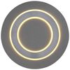 LED Deckenleuchte, Holz, Metall, anthrazit, grau, D 48 cm Bild 5