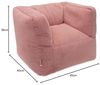 Jollein Kindersessel Cord - Wild Rose Rosa Bild 2