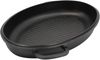 Multibräter LEIPZIG oval 38 x 26 cm mit Grilldeckel, Aluguss / Bräter / Gänsebräter / Multi-Bräter Bild 2